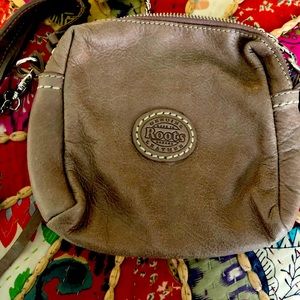 Roots mini crossbody bag with chain strap